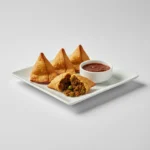 Mini Lamb keema samosa (4 pcs)