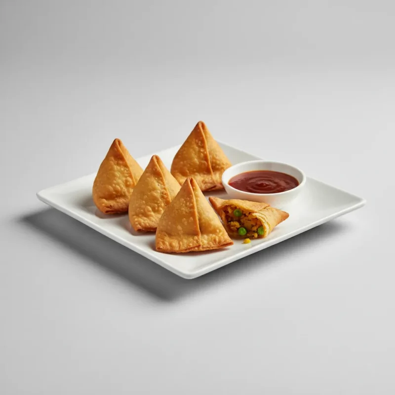Mini potato & peas Samosa (5 pcs)