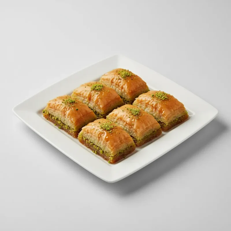 Baklava with pistachios 6pc