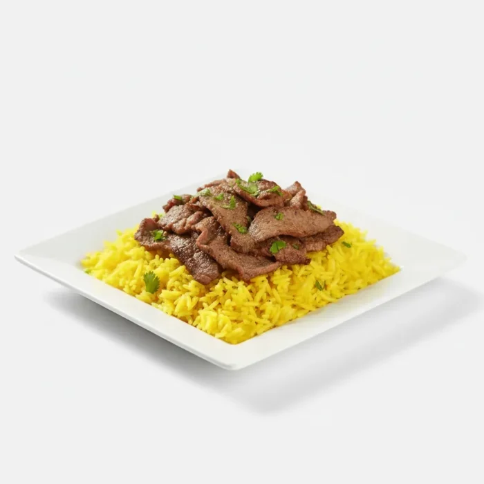 Beef Over Rice - Nana's Halal Fusion Kitchen