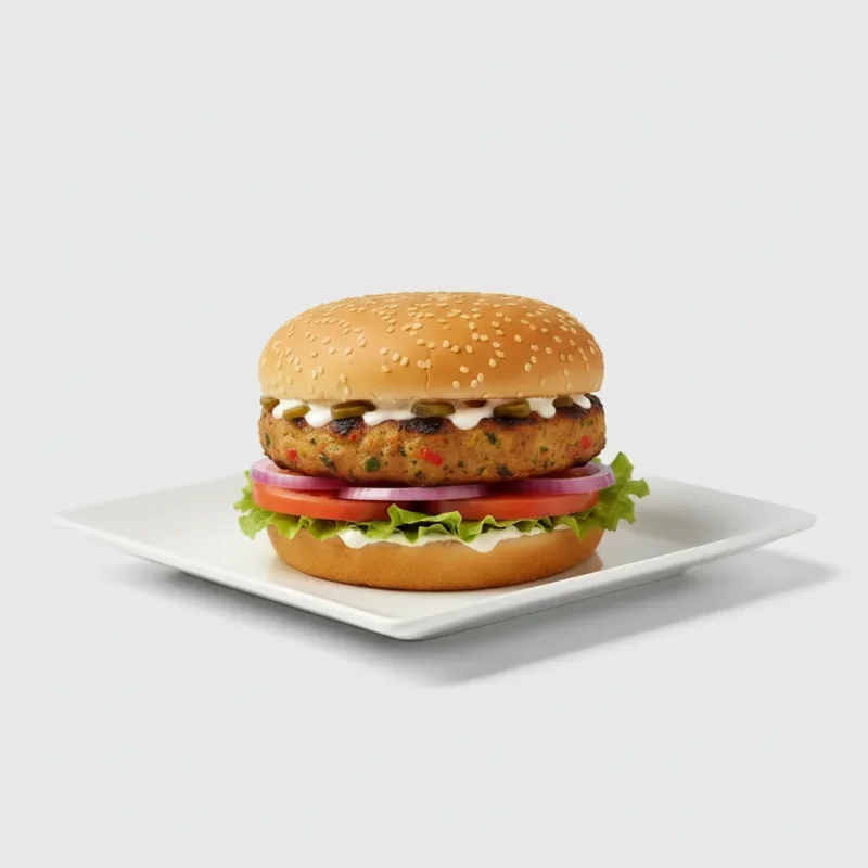 Chicken Kabab Burger