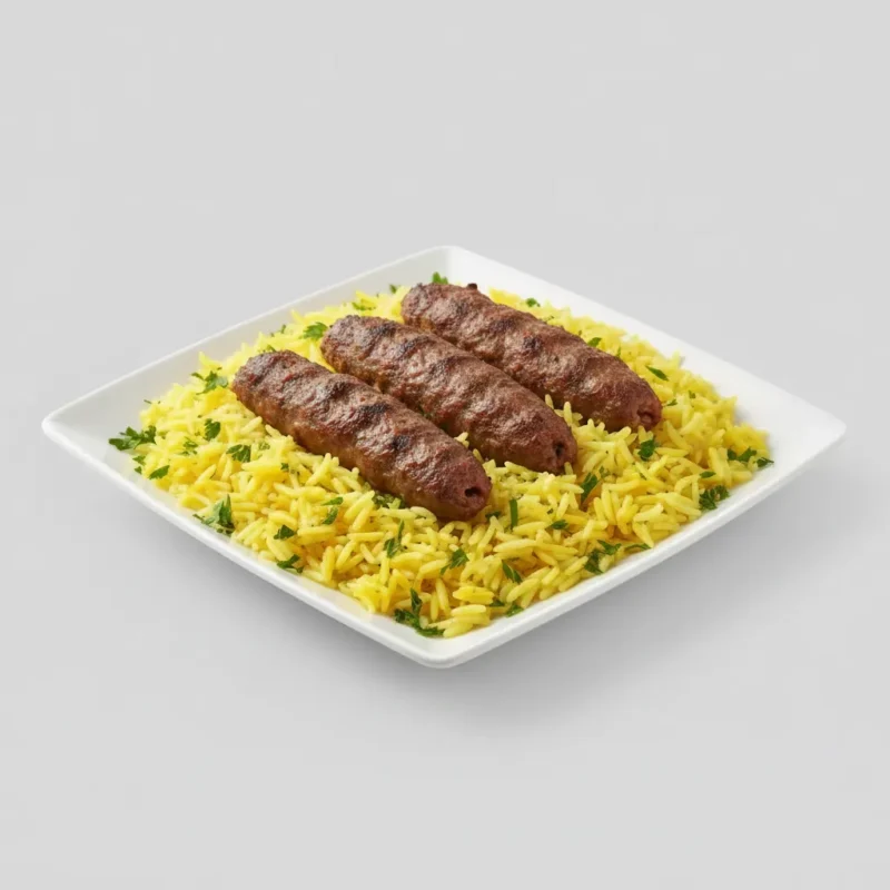 Kabab Over Rice